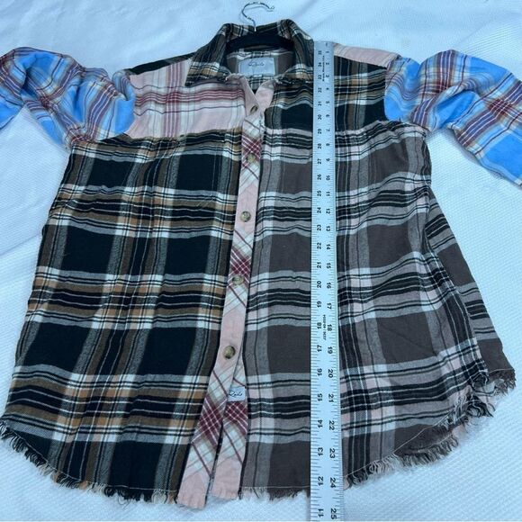 Rails Brando Chelsea Plaid Button Down Flannel Shirt XS Women’s - Picture 5 of 10